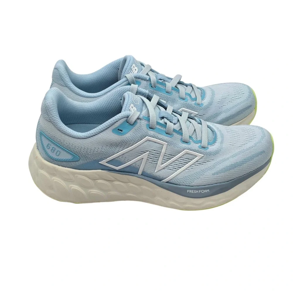 New Balance Fresh Foam 680 v8 Running Shoes Sneakers Womens Size 10 Blue W680LT8